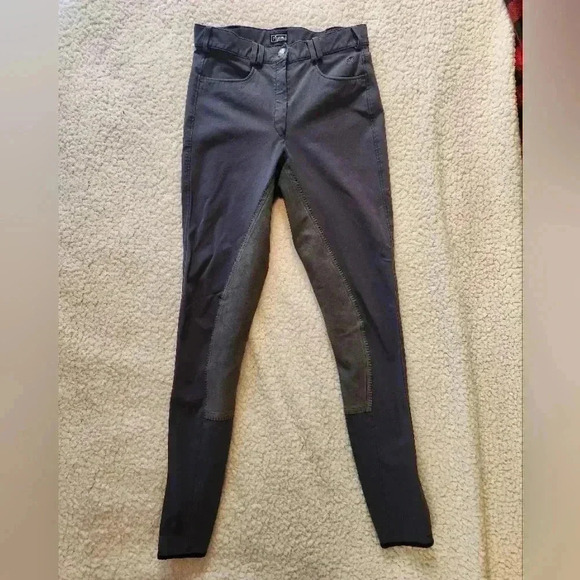Pikeur Gray Women's Riding Breeches, size 26, see measurements - Picture 1 of 6
